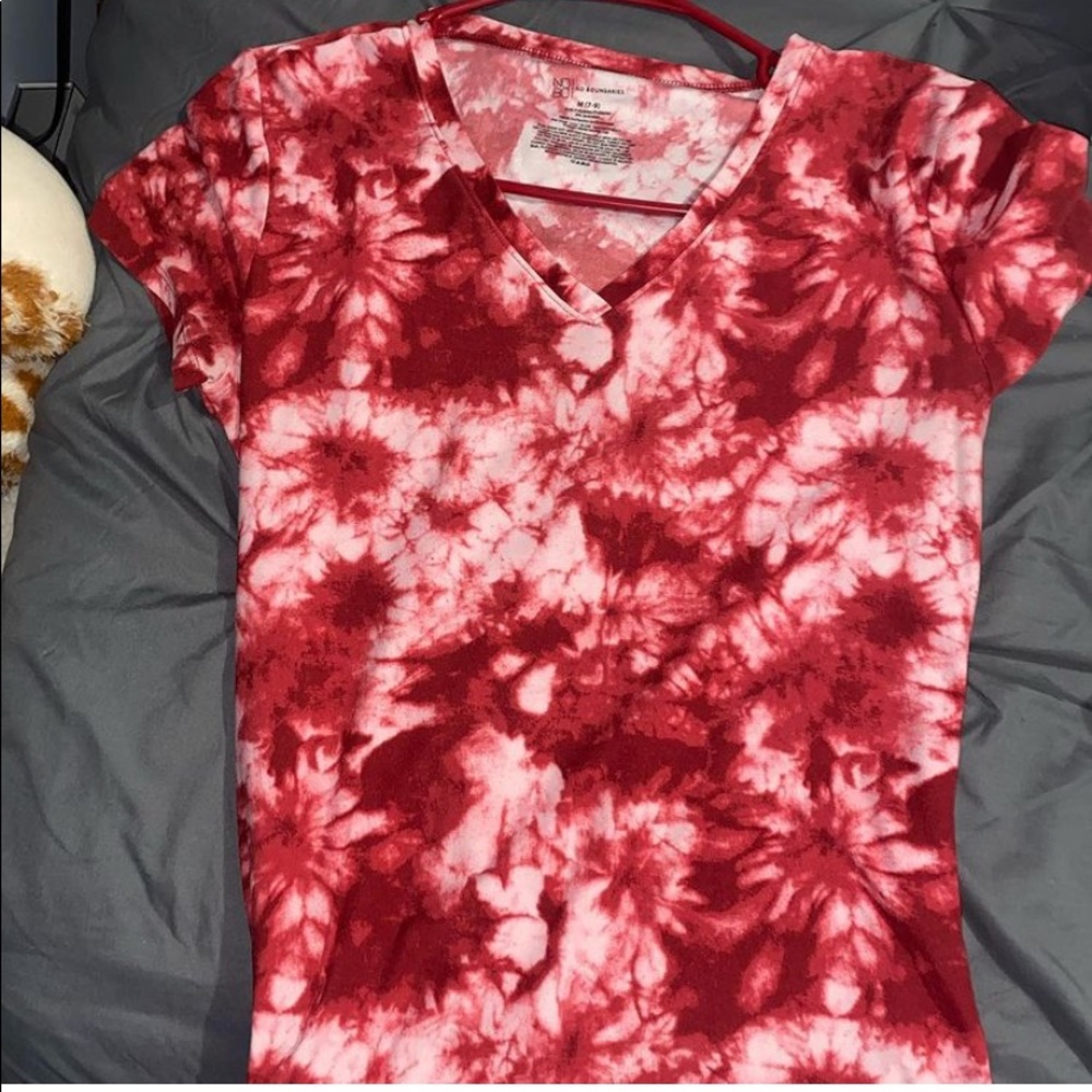 Red tie dye T-shirt!